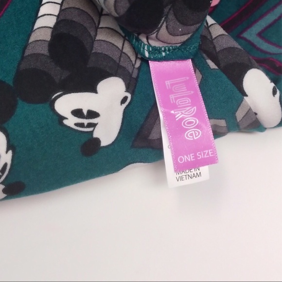 LuLaRoe Disney OS Leggings Mickey Mouse UNICORN - Picture 3 of 7